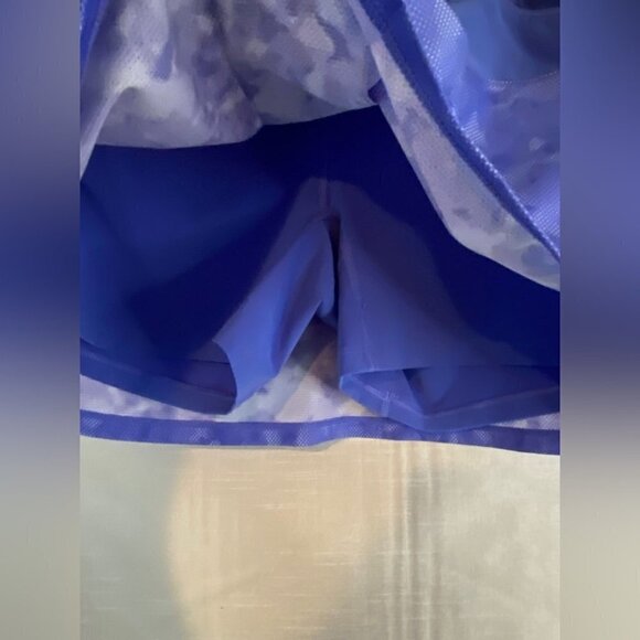 Adidas Printed Golf Skort Ladies Sm  Periwinkle - Picture 6 of 10